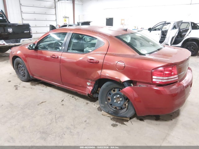46255454 :رقم المزاد ، 1B3LC46K28N102615 vin ، 2008 Dodge Avenger Se مزاد بيع