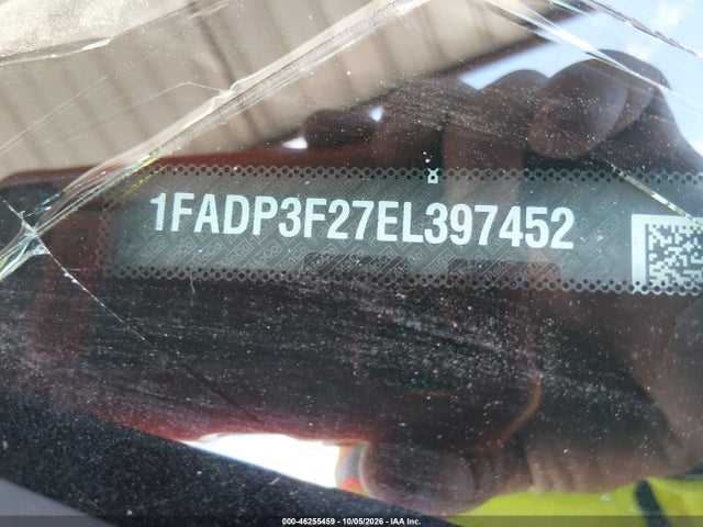 Ford FOCUS SE 2014 1FADP3F27EL397452 Image 9