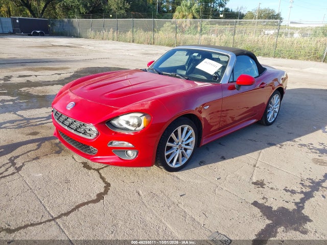 2018 Fiat 124 Spider Lusso მანქანა იყიდება აუქციონზე, vin: JC1NFAEK9J0134766, აუქციონის ნომერი: 46255511