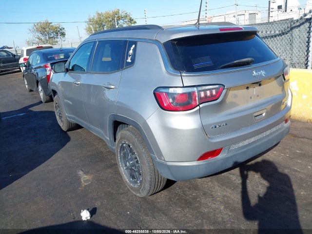 Auction sale of the 2017 Jeep New Compass Latitude 4x4, vin: 3C4NJDBB2HT607301, lot number: 46255538