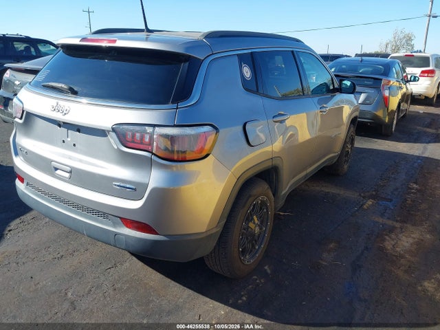 Auction sale of the 2017 Jeep New Compass Latitude 4x4, vin: 3C4NJDBB2HT607301, lot number: 46255538
