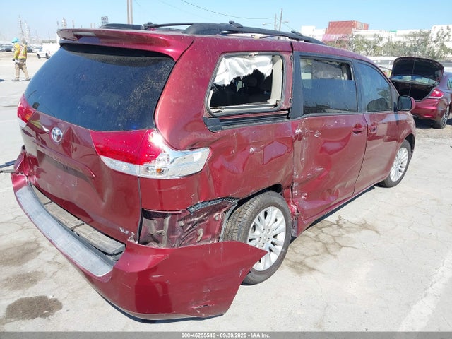 2011 Toyota Sienna Xle V6 მანქანა იყიდება აუქციონზე, vin: 5TDYK3DC3BS020052, აუქციონის ნომერი: 46255546
