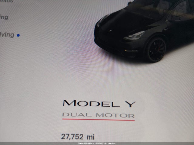 Aukcja sprzedaży 2022 Tesla Model Y Performance Dual Motor All-wheel Drive, vin: 7SAYGDEF7NF511445, numer aukcji: 46255594
