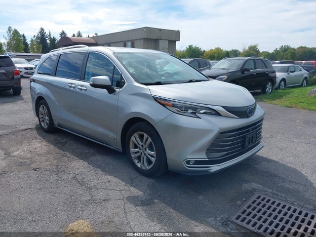 Продажа на аукционе авто 2021 Toyota Sienna Platinum, vin: 5TDESKFC0MS004730, номер лота: 46255743