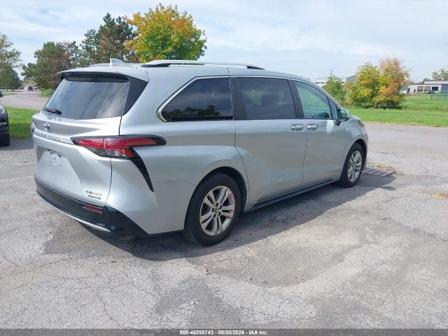 Продажа на аукционе авто 2021 Toyota Sienna Platinum, vin: 5TDESKFC0MS004730, номер лота: 46255743
