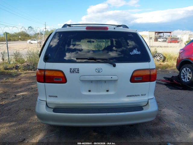 46255841 :رقم المزاد ، 4T3ZF13C9YU190650 vin ، 2000 Toyota Sienna Xle مزاد بيع