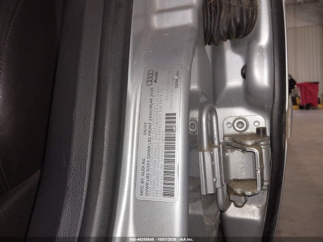 Auction sale of the 2004 Audi A6 3.0, vin: WAULT64B24N034577, lot number: 46255848