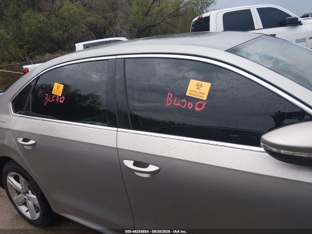 46255854 :رقم المزاد ، 1VWBH7A30CC016265 vin ، 2012 Volkswagen Passat 2.5l Se مزاد بيع