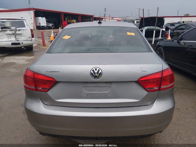 46255854 :رقم المزاد ، 1VWBH7A30CC016265 vin ، 2012 Volkswagen Passat 2.5l Se مزاد بيع