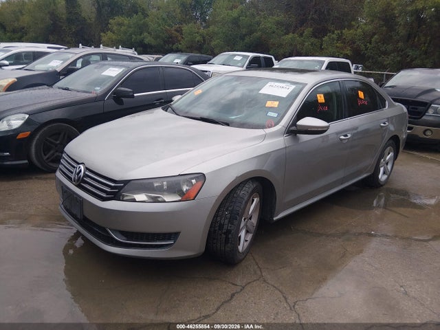 46255854 :رقم المزاد ، 1VWBH7A30CC016265 vin ، 2012 Volkswagen Passat 2.5l Se مزاد بيع