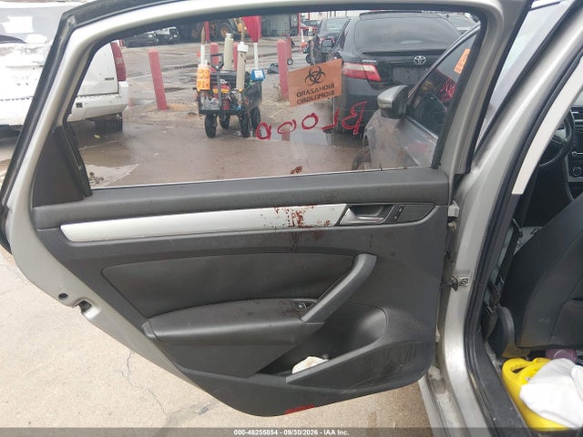 46255854 :رقم المزاد ، 1VWBH7A30CC016265 vin ، 2012 Volkswagen Passat 2.5l Se مزاد بيع