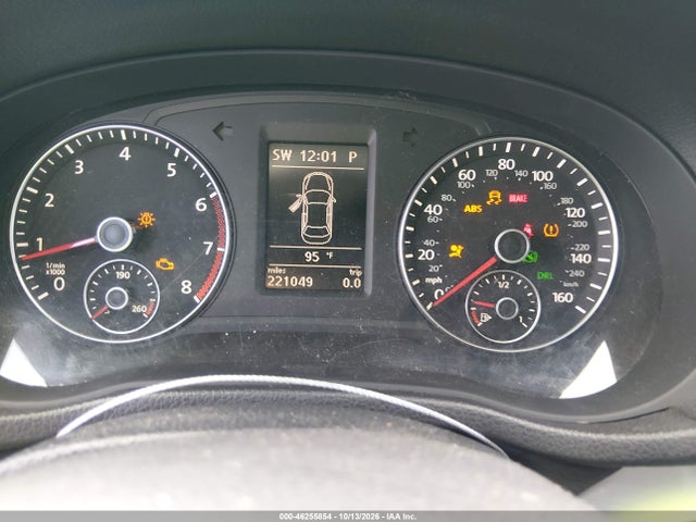 46255854 :رقم المزاد ، 1VWBH7A30CC016265 vin ، 2012 Volkswagen Passat 2.5l Se مزاد بيع