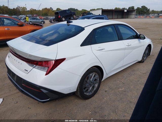 2026 Hyundai Elantra Hybrid Blue მანქანა იყიდება აუქციონზე, vin: KMHLM4DJ7TU191890, აუქციონის ნომერი: 46256109