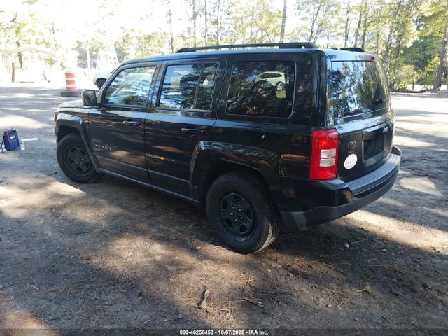 2016 Jeep Patriot Sport მანქანა იყიდება აუქციონზე, vin: 1C4NJPBA3GD527583, აუქციონის ნომერი: 46256453