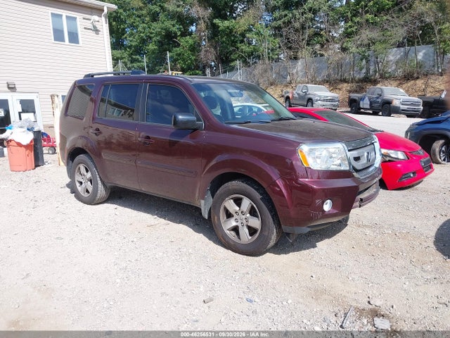 2010 Honda Pilot Ex მანქანა იყიდება აუქციონზე, vin: 5FNYF4H45AB015211, აუქციონის ნომერი: 46256531