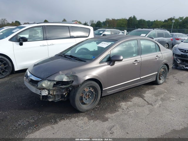 46256554 :رقم المزاد ، 2HGFA1F58AH557771 vin ، 2010 Honda Civic Lx مزاد بيع