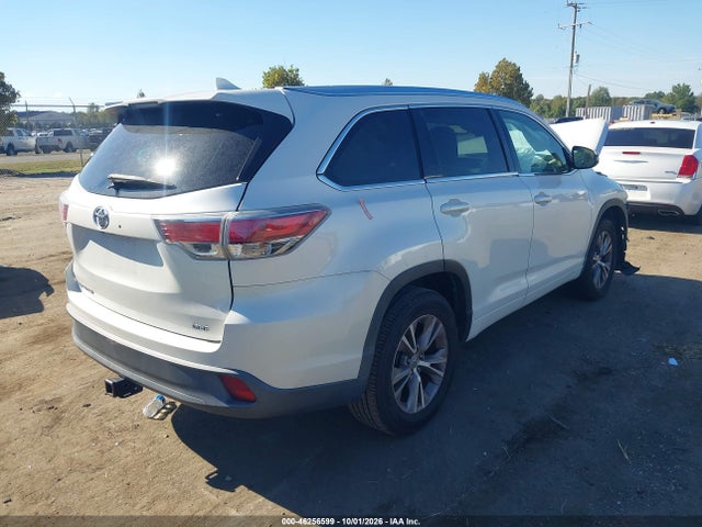 46256599 :رقم المزاد ، 5TDKKRFH5FS069325 vin ، 2015 Toyota Highlander Xle V6 مزاد بيع