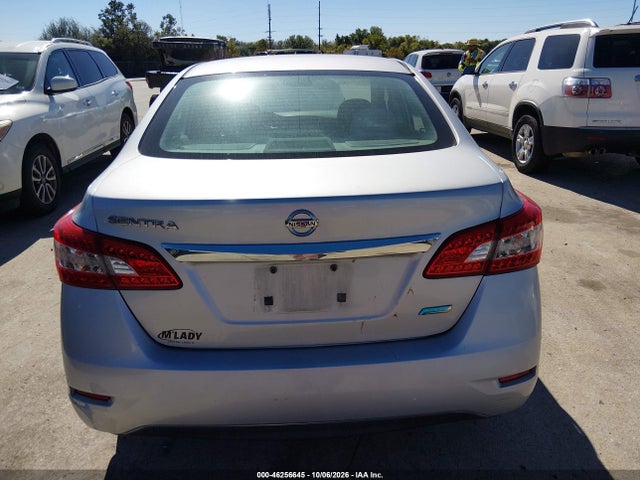 2013 Nissan Sentra S მანქანა იყიდება აუქციონზე, vin: 3N1AB7AP5DL628117, აუქციონის ნომერი: 46256645