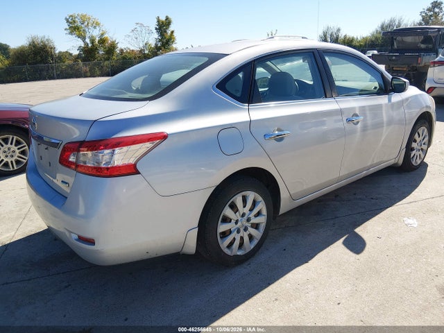 2013 Nissan Sentra S მანქანა იყიდება აუქციონზე, vin: 3N1AB7AP5DL628117, აუქციონის ნომერი: 46256645
