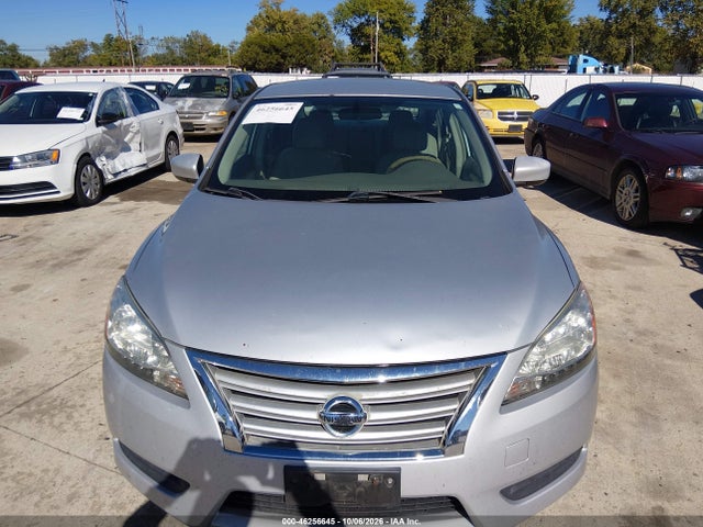 2013 Nissan Sentra S მანქანა იყიდება აუქციონზე, vin: 3N1AB7AP5DL628117, აუქციონის ნომერი: 46256645