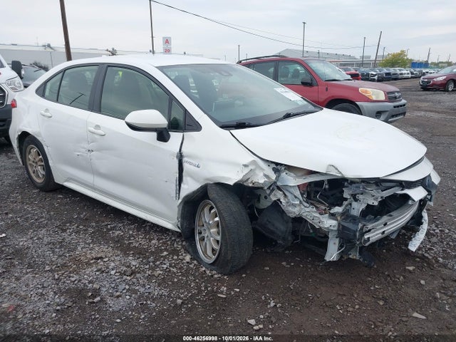 2020 Toyota Corolla Hybrid Le მანქანა იყიდება აუქციონზე, vin: JTDEBRBE3LJ016480, აუქციონის ნომერი: 46256998