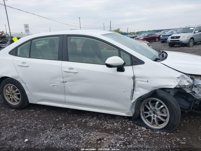 2020 Toyota Corolla Hybrid Le მანქანა იყიდება აუქციონზე, vin: JTDEBRBE3LJ016480, აუქციონის ნომერი: 46256998