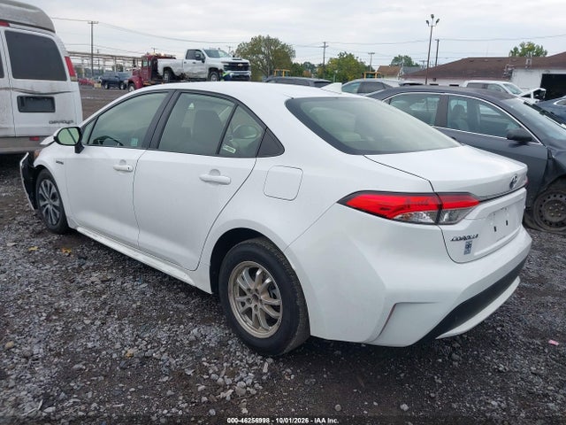 2020 Toyota Corolla Hybrid Le მანქანა იყიდება აუქციონზე, vin: JTDEBRBE3LJ016480, აუქციონის ნომერი: 46256998