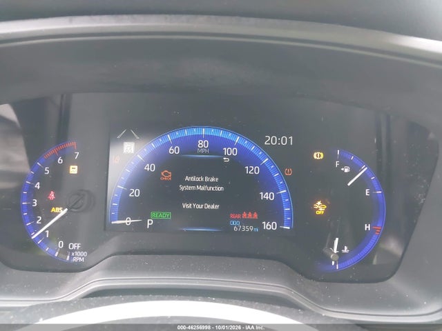 2020 Toyota Corolla Hybrid Le მანქანა იყიდება აუქციონზე, vin: JTDEBRBE3LJ016480, აუქციონის ნომერი: 46256998