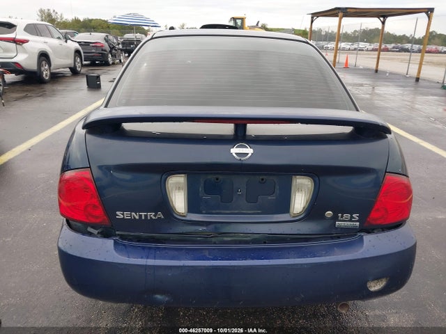 46257009 :رقم المزاد ، 3N1CB51D55L596256 vin ، 2005 Nissan Sentra 1.8s مزاد بيع