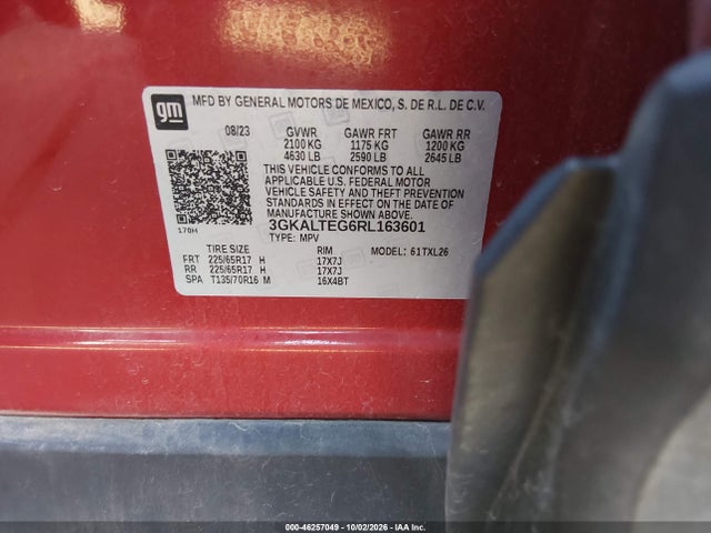 GMC Terrain Awd Sle 2024 3GKALTEG6RL163601 Image 9