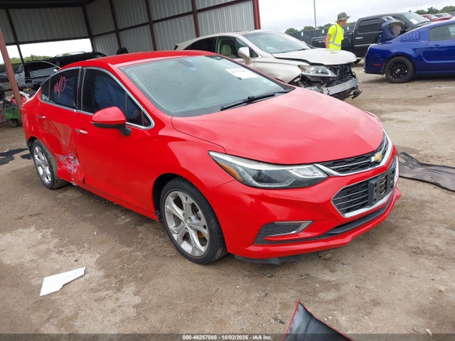 Продажа на аукционе авто 2018 Chevrolet Cruze Premier Auto, vin: 1G1BF5SM9J7180715, номер лота: 46257080