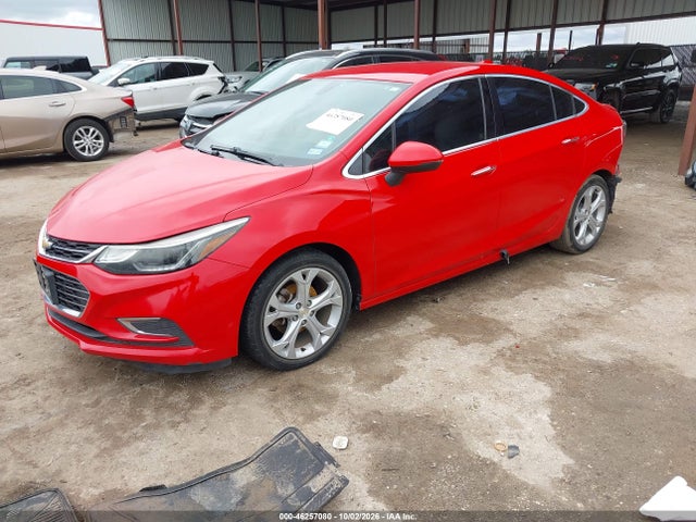 Продажа на аукционе авто 2018 Chevrolet Cruze Premier Auto, vin: 1G1BF5SM9J7180715, номер лота: 46257080