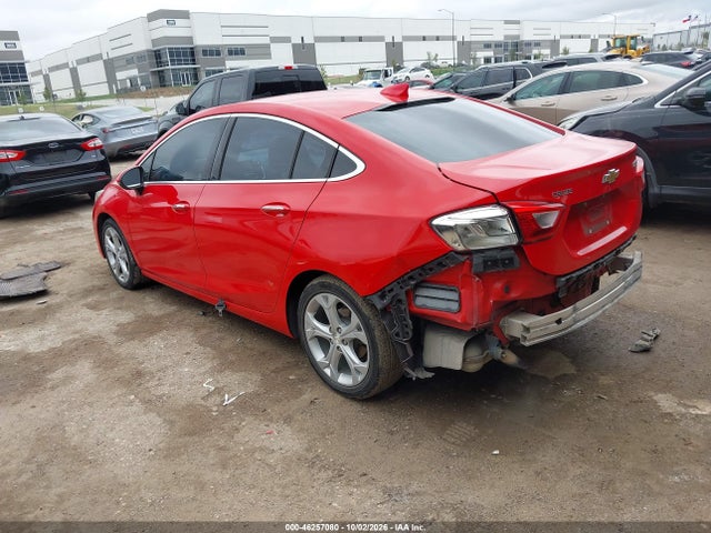 Продажа на аукционе авто 2018 Chevrolet Cruze Premier Auto, vin: 1G1BF5SM9J7180715, номер лота: 46257080
