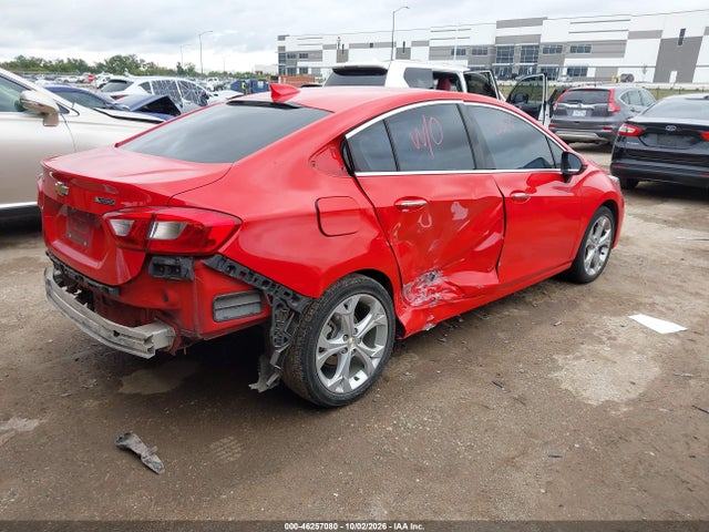 Продажа на аукционе авто 2018 Chevrolet Cruze Premier Auto, vin: 1G1BF5SM9J7180715, номер лота: 46257080