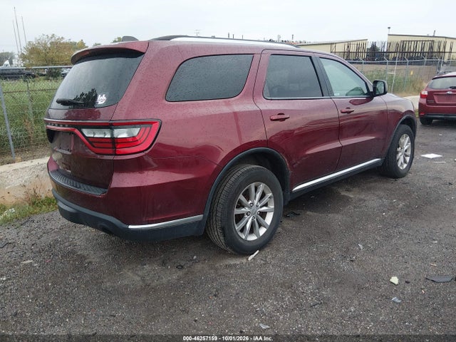 2016 Dodge Durango Sxt მანქანა იყიდება აუქციონზე, vin: 1C4RDJAG9GC459954, აუქციონის ნომერი: 46257159