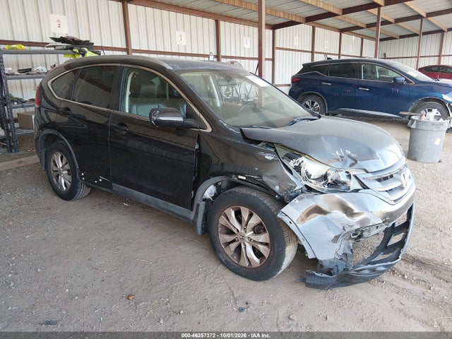 2013 Honda Cr-v Ex-l მანქანა იყიდება აუქციონზე, vin: 5J6RM3H74DL048663, აუქციონის ნომერი: 46257372
