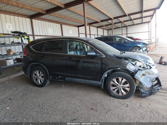 2013 Honda Cr-v Ex-l მანქანა იყიდება აუქციონზე, vin: 5J6RM3H74DL048663, აუქციონის ნომერი: 46257372