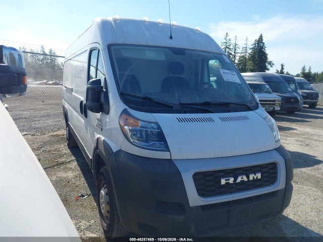 Продажа на аукционе авто 2021 Ram Promaster 3500 Cargo Van High Roof 159 Wb Ext, vin: 3C6MRVJG8ME532584, номер лота: 46257469