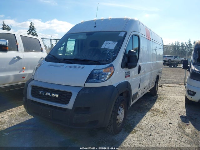 Aukcja sprzedaży 2021 Ram Promaster 3500 Cargo Van High Roof 159 Wb Ext, vin: 3C6MRVJG8ME532584, numer aukcji: 46257469