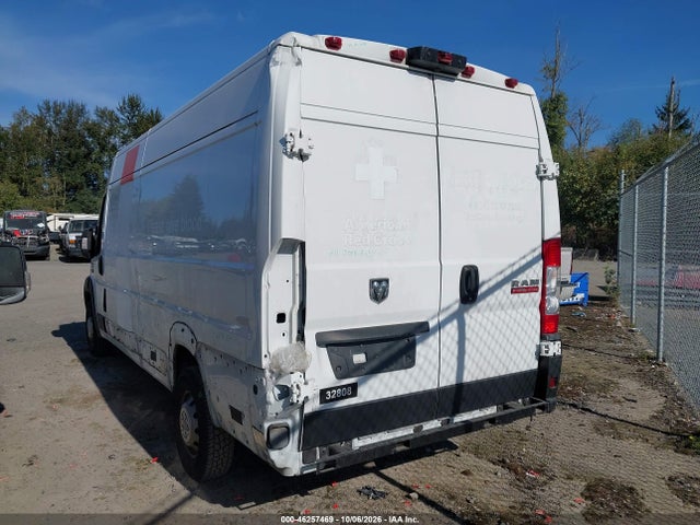 Aukcja sprzedaży 2021 Ram Promaster 3500 Cargo Van High Roof 159 Wb Ext, vin: 3C6MRVJG8ME532584, numer aukcji: 46257469
