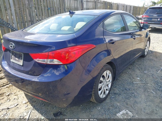 46257484 :رقم المزاد ، 5NPDH4AE9DH215266 vin ، 2013 Hyundai Elantra Gls مزاد بيع