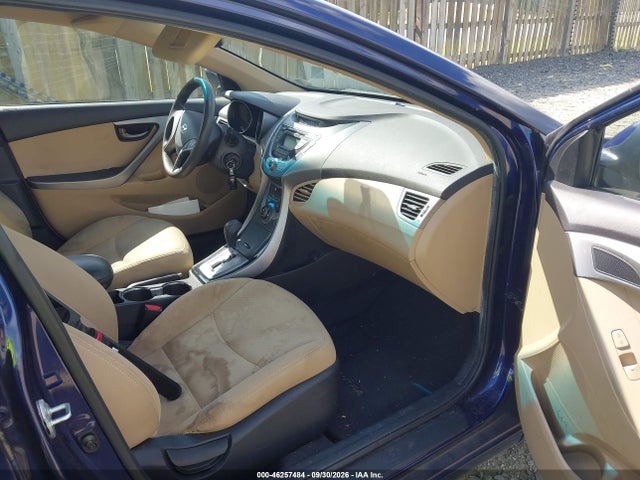 46257484 :رقم المزاد ، 5NPDH4AE9DH215266 vin ، 2013 Hyundai Elantra Gls مزاد بيع