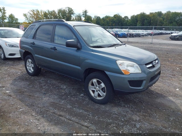 2009 Kia Sportage Lx V6 მანქანა იყიდება აუქციონზე, vin: KNDJE723X97592503, აუქციონის ნომერი: 46257491