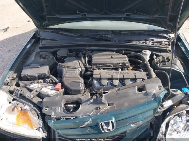 Aukcja sprzedaży 2002 Honda Civic Lx, vin: 2HGES16682H512526, numer aukcji: 46257585