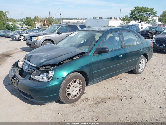 Aukcja sprzedaży 2002 Honda Civic Lx, vin: 2HGES16682H512526, numer aukcji: 46257585