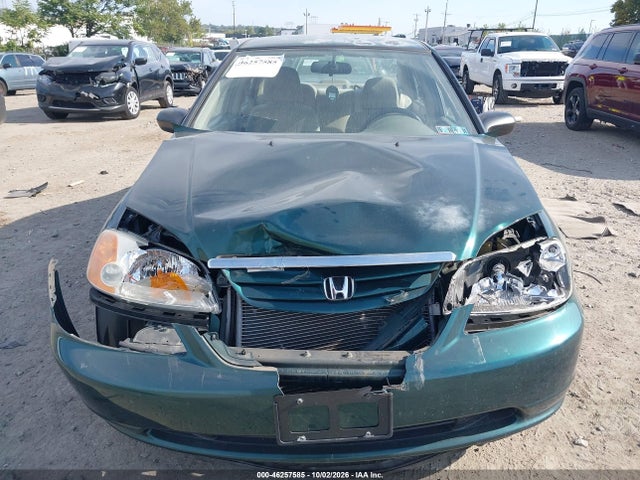 Aukcja sprzedaży 2002 Honda Civic Lx, vin: 2HGES16682H512526, numer aukcji: 46257585