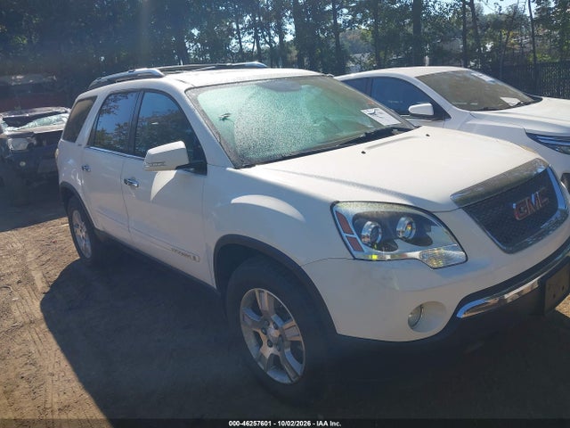 Продаж на аукціоні авто 2008 Gmc Acadia Slt-2, vin: 1GKEV33728J118160, номер лоту: 46257601