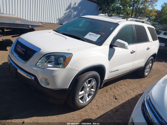 2008 Gmc Acadia Slt-2 მანქანა იყიდება აუქციონზე, vin: 1GKEV33728J118160, აუქციონის ნომერი: 46257601