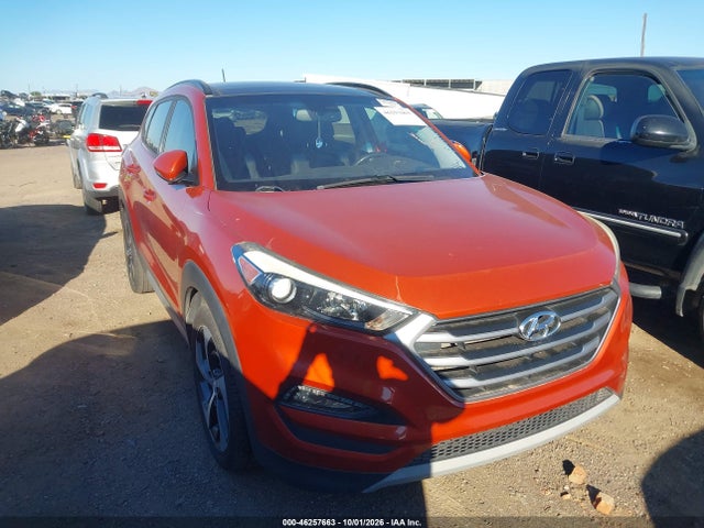 2017 Hyundai Tucson Value მანქანა იყიდება აუქციონზე, vin: KM8J33A20HU556337, აუქციონის ნომერი: 46257663