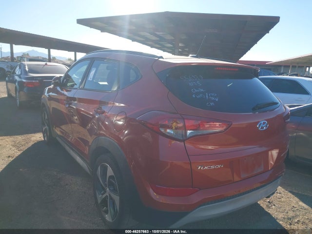 2017 Hyundai Tucson Value მანქანა იყიდება აუქციონზე, vin: KM8J33A20HU556337, აუქციონის ნომერი: 46257663